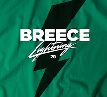 "Breece Lightning" Green T-Shirt